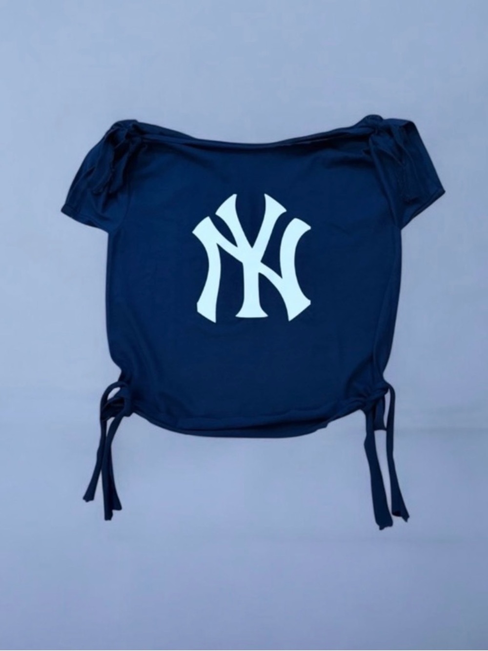 New York Yankees off the shoulder shirt